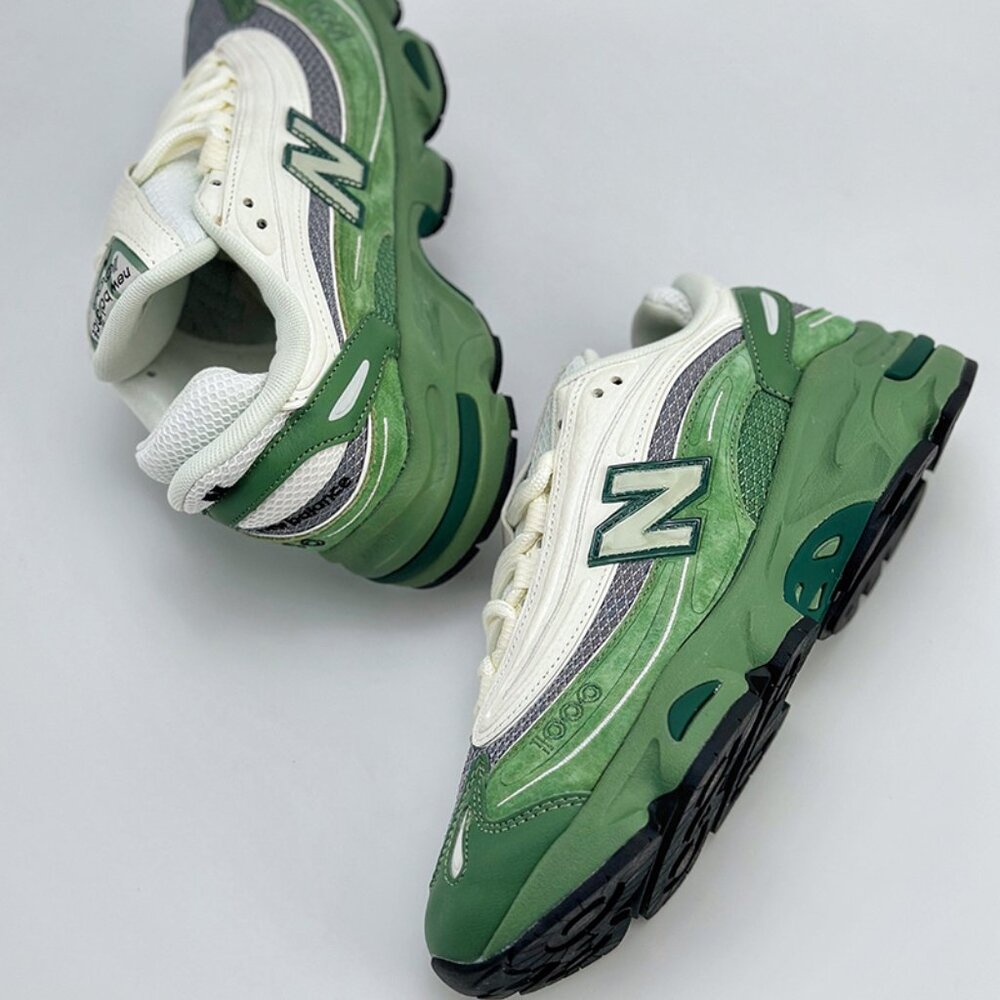 New Balance 1000 Series Running Shoes, Green - Picture 3 of 9